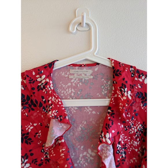 Urban Outfitters Floral Wrap Front Mini Dress - Picture 3 of 4